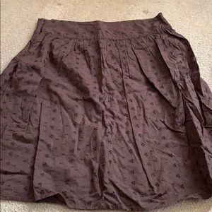 Merona brown skirt